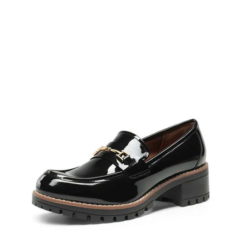 Lug Sole Slip-On Chunky Loafers