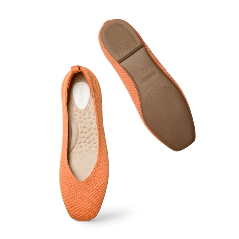 Machine Washable Arch Support Knit Flats