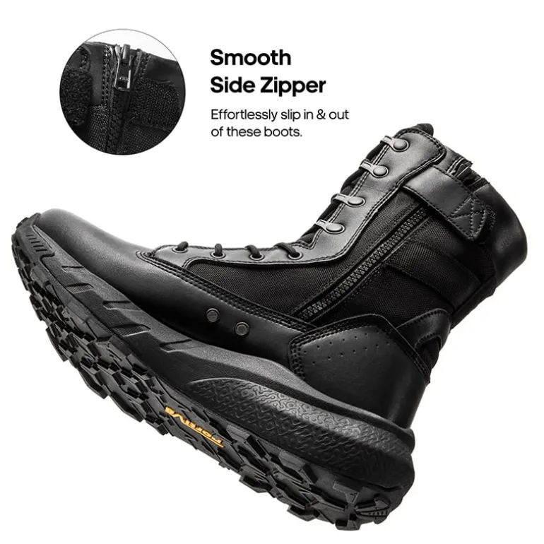 Men's Breathable Tactical Military Work Boots