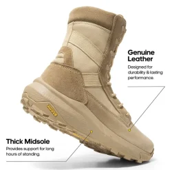 Men's Breathable Tactical Military Work Boots