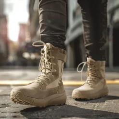 Men's Breathable Tactical Military Work Boots