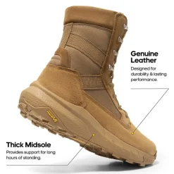 Men's Breathable Tactical Military Work Boots