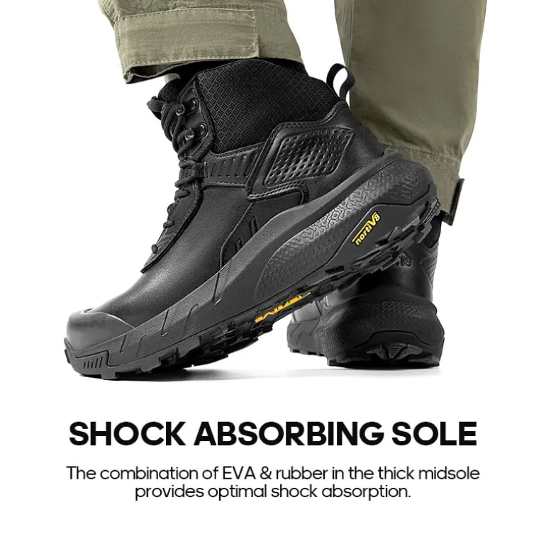 Men’s Breathable Waterproof Tactical Work Boots