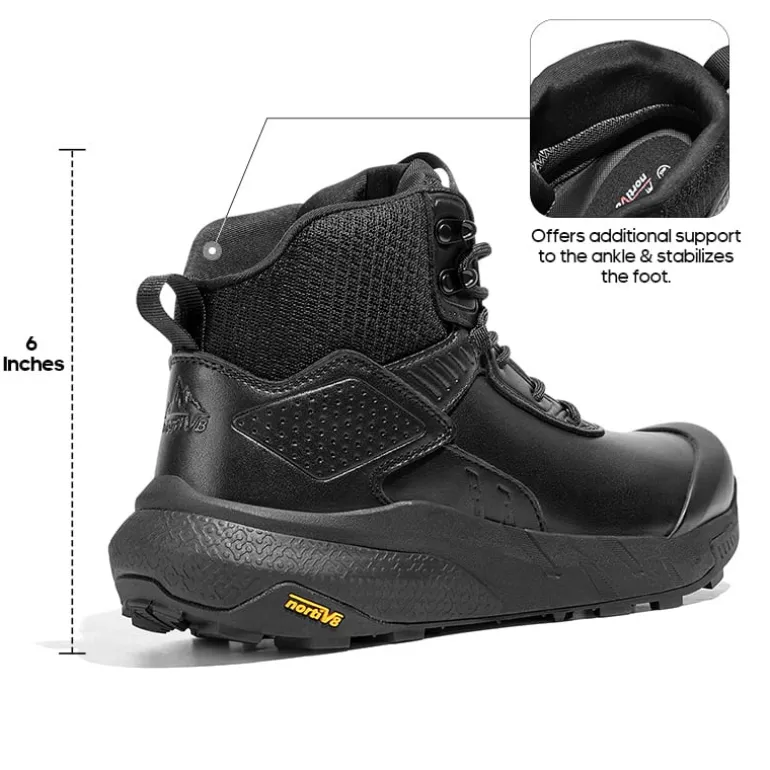 Men’s Breathable Waterproof Tactical Work Boots