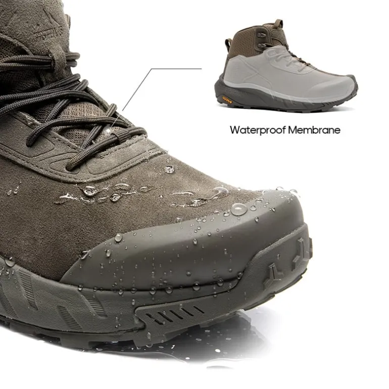 Men’s Breathable Waterproof Tactical Work Boots