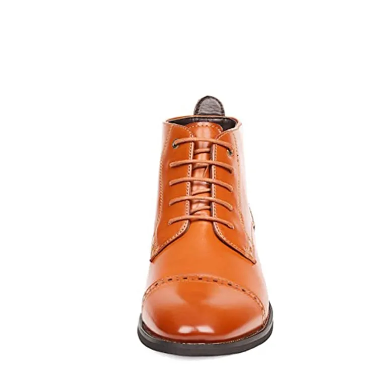 Men's Cap-Toe Dress Boots
