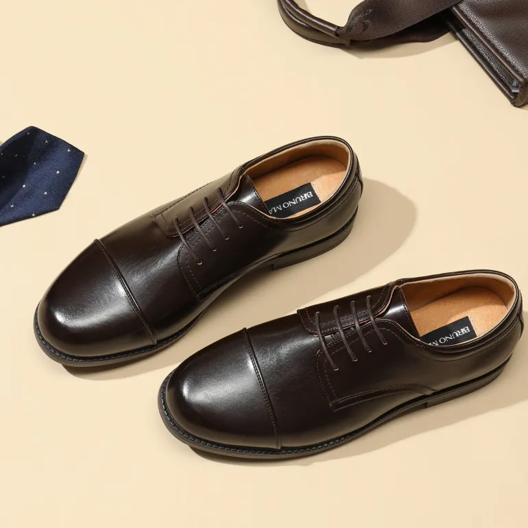 Men's Cap-Toe Oxford Dress Shoes