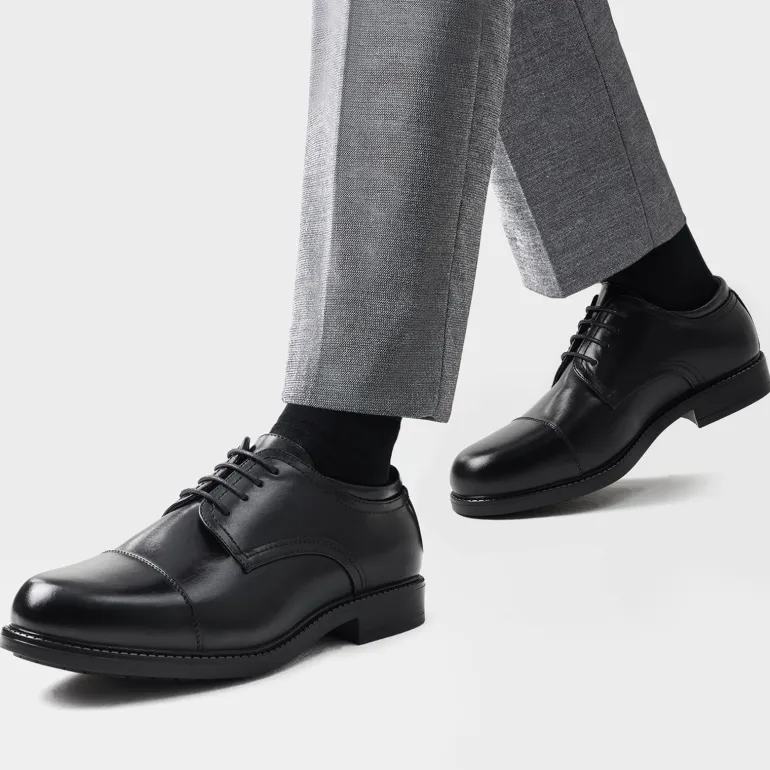 Men's Cap-Toe Oxford Dress Shoes