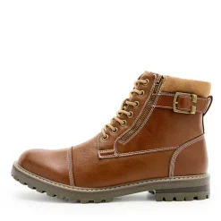 Men's Cap-Toe Oxford Motorcycle Boots