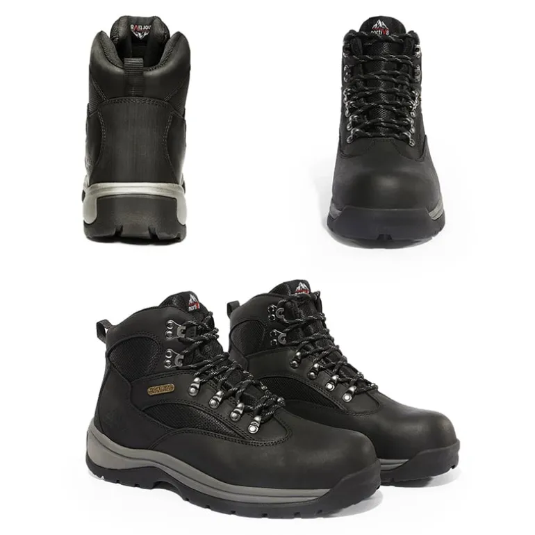 Men's Cap Toe Steel Toe Work Boots