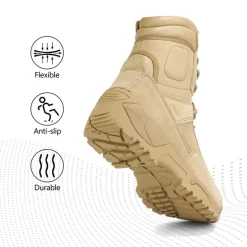 Men's Cap-Toe Tactical Research Work Boots