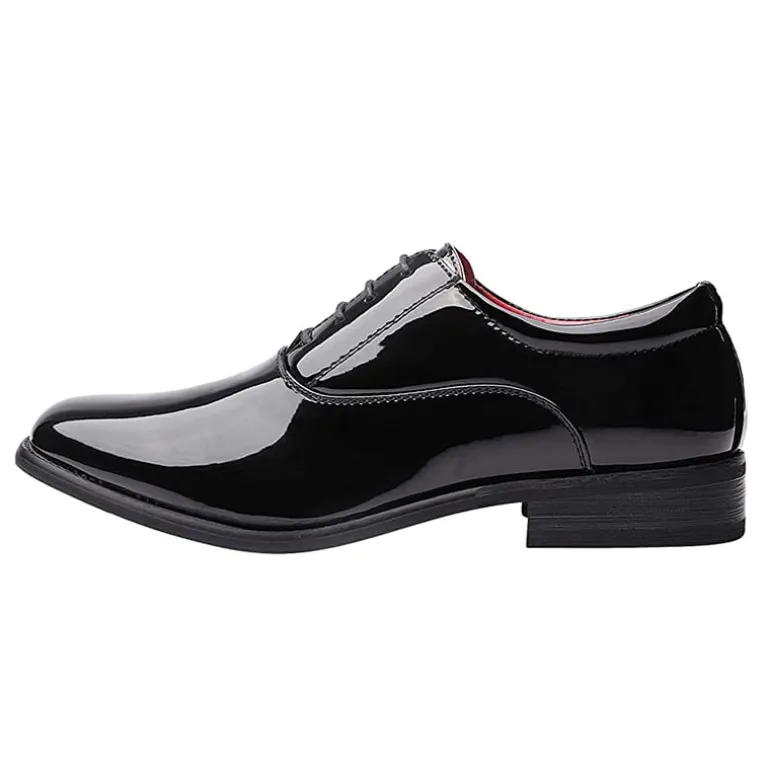 Men's Classic Vegan Leather Oxford Shoes
