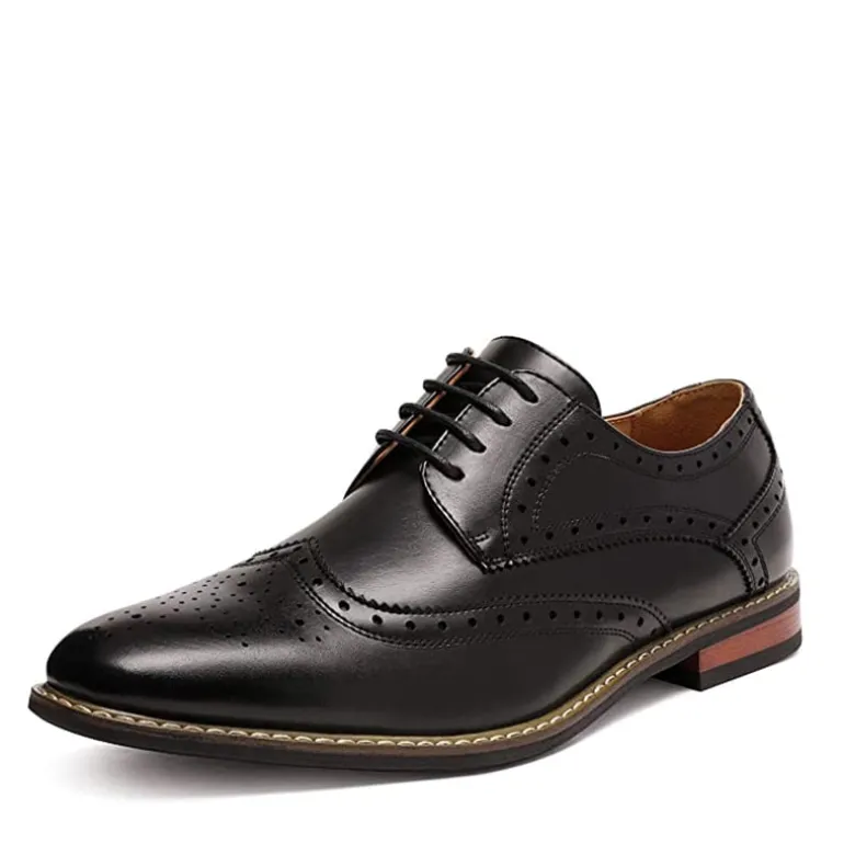 Men's Classic Wingtip Dress Shoes