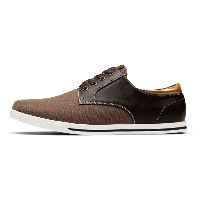Men's Comfortable Lace-Up Oxford Sneakers