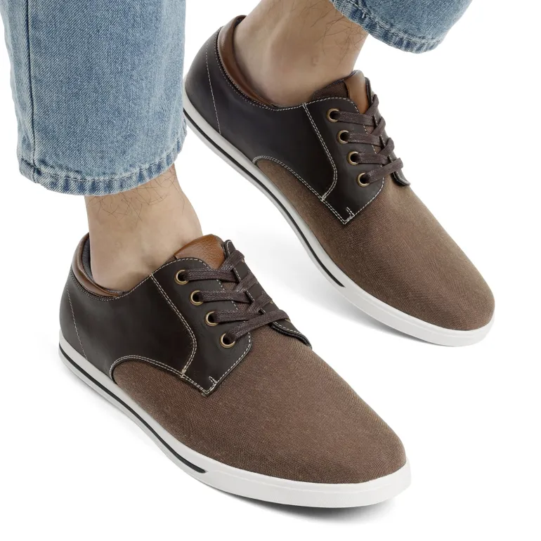 Men's Comfortable Lace-Up Oxford Sneakers