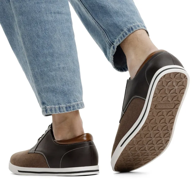 Men's Comfortable Lace-Up Oxford Sneakers