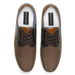 Men's Comfortable Lace-Up Oxford Sneakers