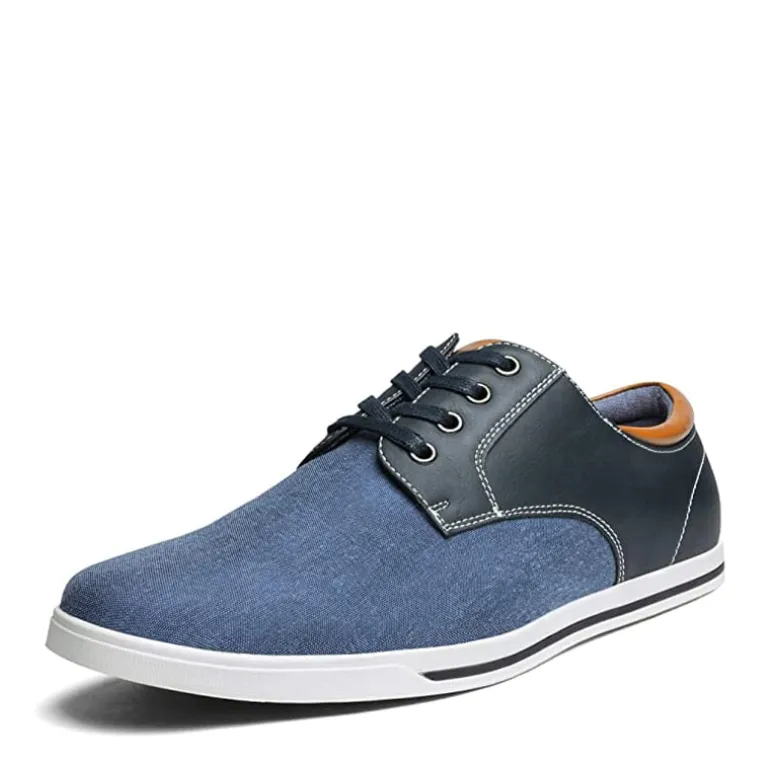 Men's Comfortable Lace-Up Oxford Sneakers