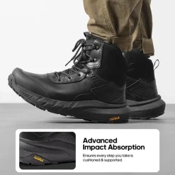 Men’s High-Top Waterproof Tactical Work Boots