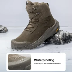 Men’s High-Top Waterproof Tactical Work Boots