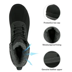 Men's Insulated Waterproof Snow Boots
