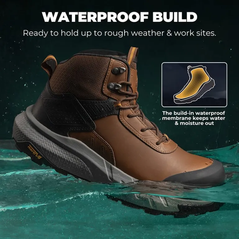 Men’s Lightweight Waterproof Nano Toe Work Boots
