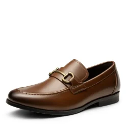 Men's Metallic Dress Loafer Shoes