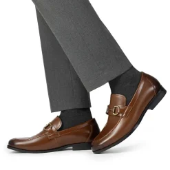 Men's Metallic Dress Loafer Shoes