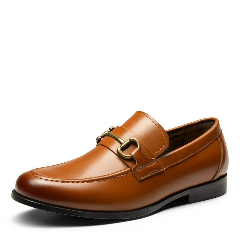 Men's Metallic Dress Loafer Shoes