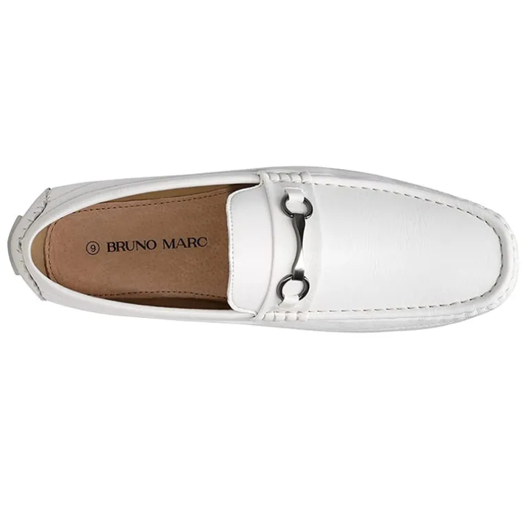 Men's Moc-Toe Horsebit Driving Loafers