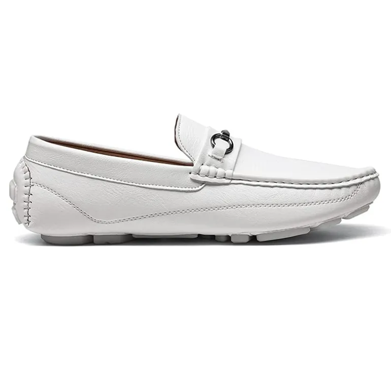 Men's Moc-Toe Horsebit Driving Loafers