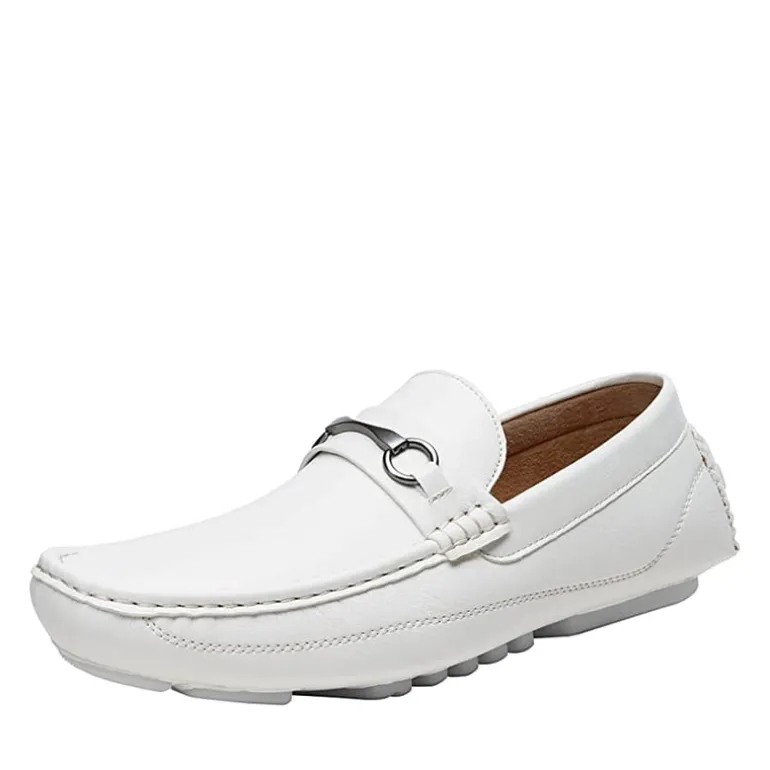 Men's Moc-Toe Horsebit Driving Loafers