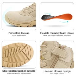Men's Non-Slip Tactical Desert Boots