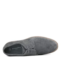 Men's Plain-Toe Suede Oxford Shoes