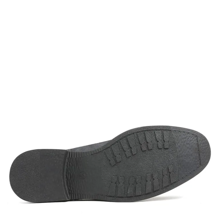 Men's Plain-Toe Suede Oxford Shoes