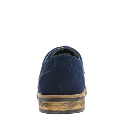 Men's Plain-Toe Suede Oxford Shoes