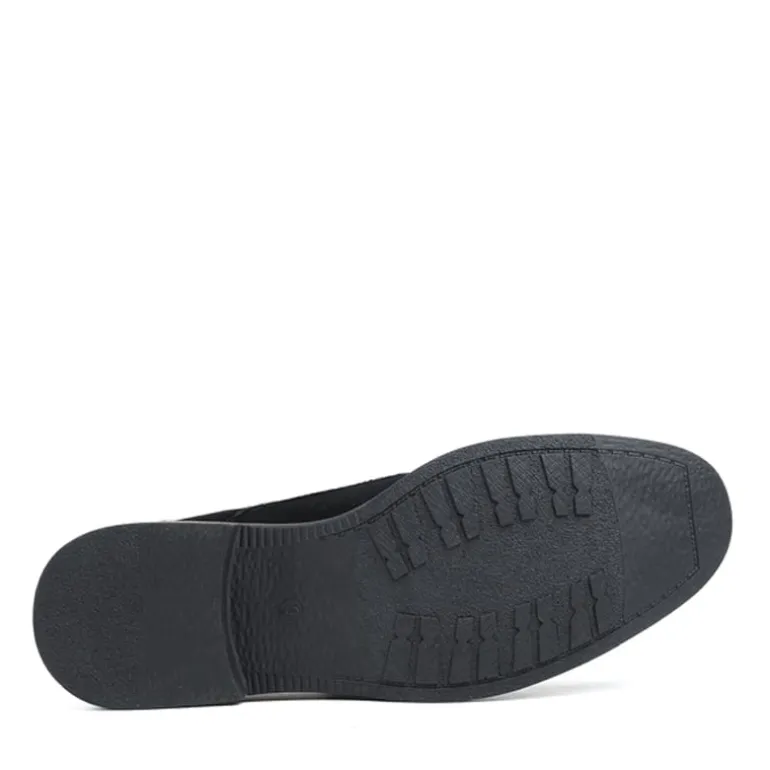 Men's Plain-Toe Suede Oxford Shoes