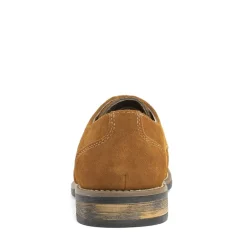 Men's Plain-Toe Suede Oxford Shoes