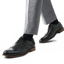 Men's PU Leather Wingtip Dress Shoes