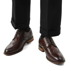 Men's PU Leather Wingtip Dress Shoes