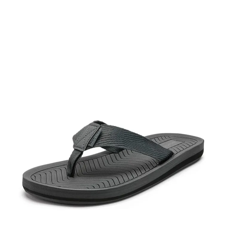 Men's Slip-On Canvas Flip Flops