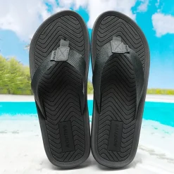 Men's Slip-On Canvas Flip Flops