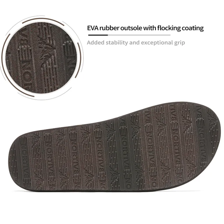Men's Slip-On Canvas Flip Flops