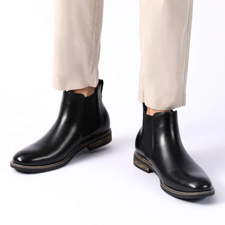Men's Slip-On Dress Chelsea Boots