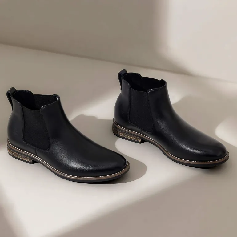 Men's Slip-On Dress Chelsea Boots