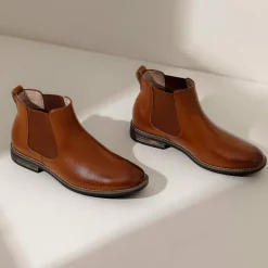 Men's Slip-On Dress Chelsea Boots