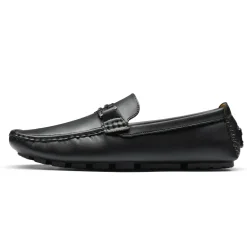Men's Slip-On Moccasin Horsebit Loafers