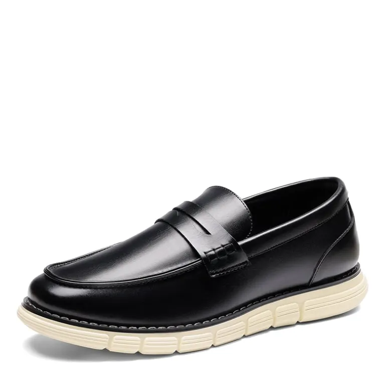 Men's Slip-On PU Leather Penny Loafers