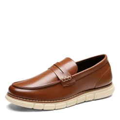 Men's Slip-On PU Leather Penny Loafers