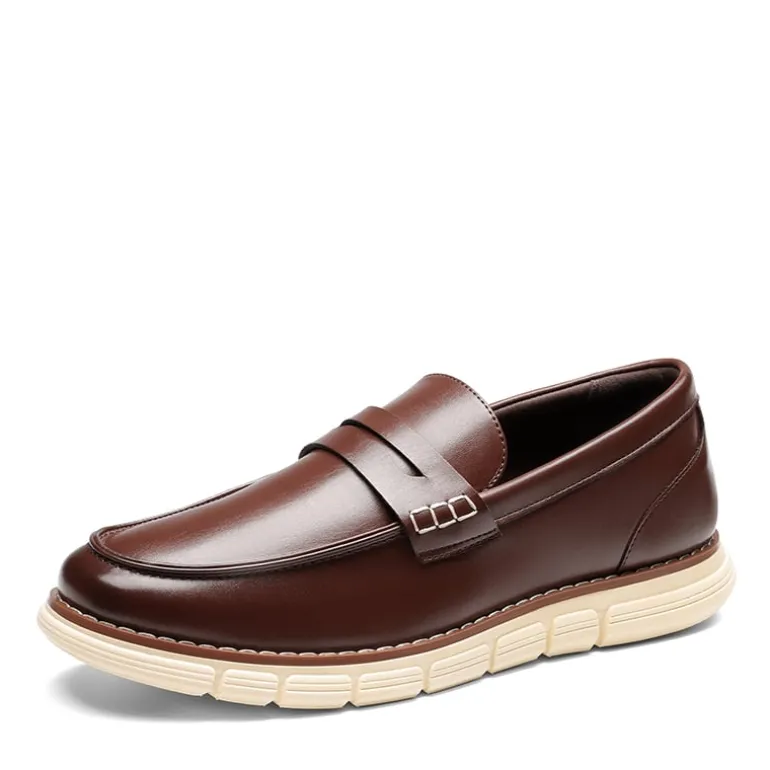 Men's Slip-On PU Leather Penny Loafers
